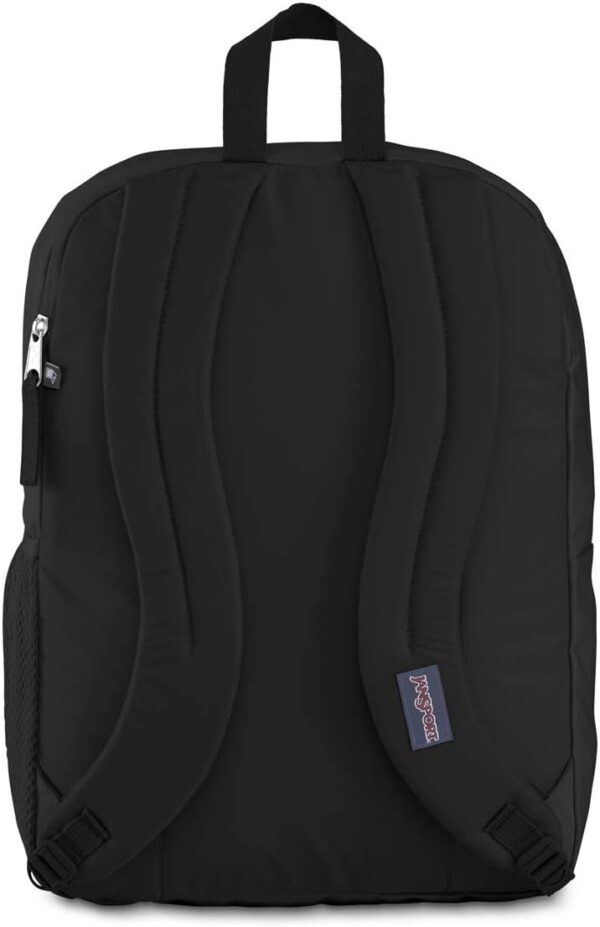 51qYWwAI4iL. AC SL1200 JanSport Laptop Backpack - Computer Bag with 2 Compartments, Ergonomic Shoulder Straps, 15” Laptop Sleeve, Haul Handle - Book Rucksack - Black