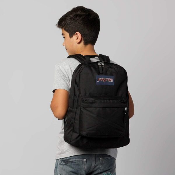 61C5RRS+MpL. AC SL1200 JanSport SuperBreak One School Backpack, Black