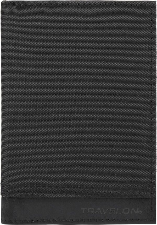 91OxhG lmyL. AC SL1500 Travelon RFID Blocking Passport Case, Black, One Size