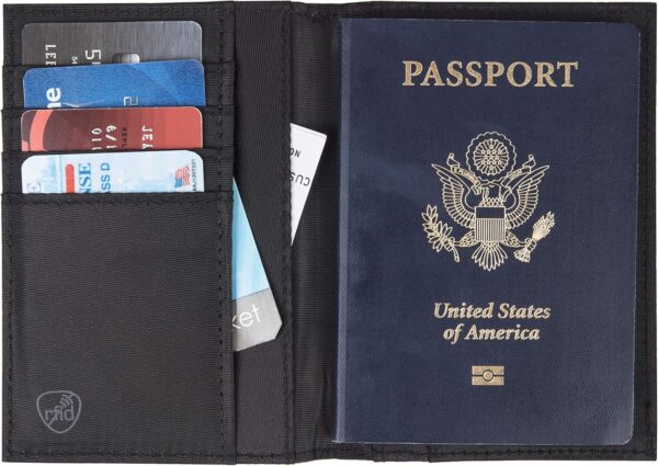 Travelon RFID Blocking Passport Case, Black, One Size